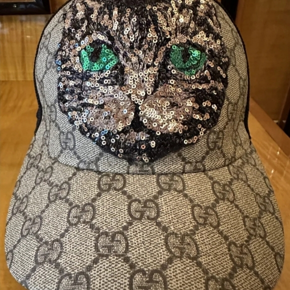 Rare Gucci Angry Cat Special Edition Cap main image 7
